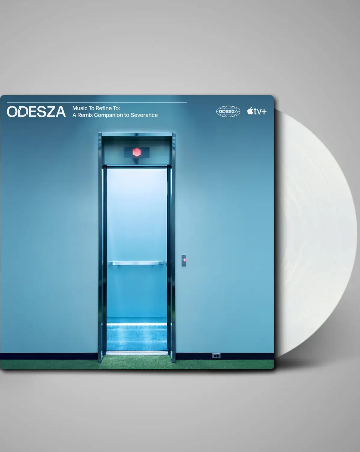 Promotional cover of the Odesza Severance remix album.